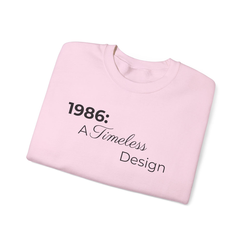 1986: A Timeless Design Sweatshirt