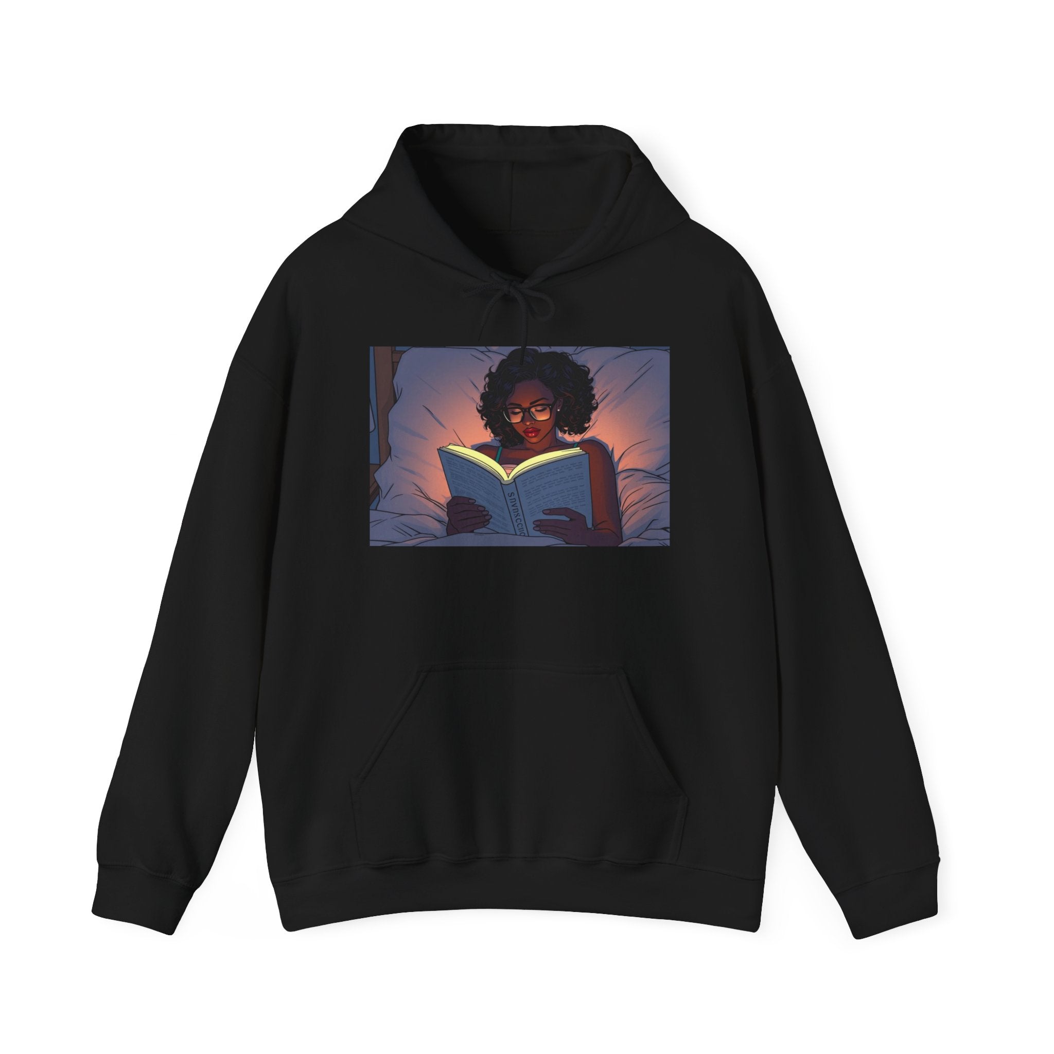 Reading Hoodie - "Approach Quietly" Cozy Booklover Pullover