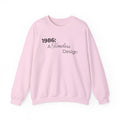1986: A Timeless Design Sweatshirt