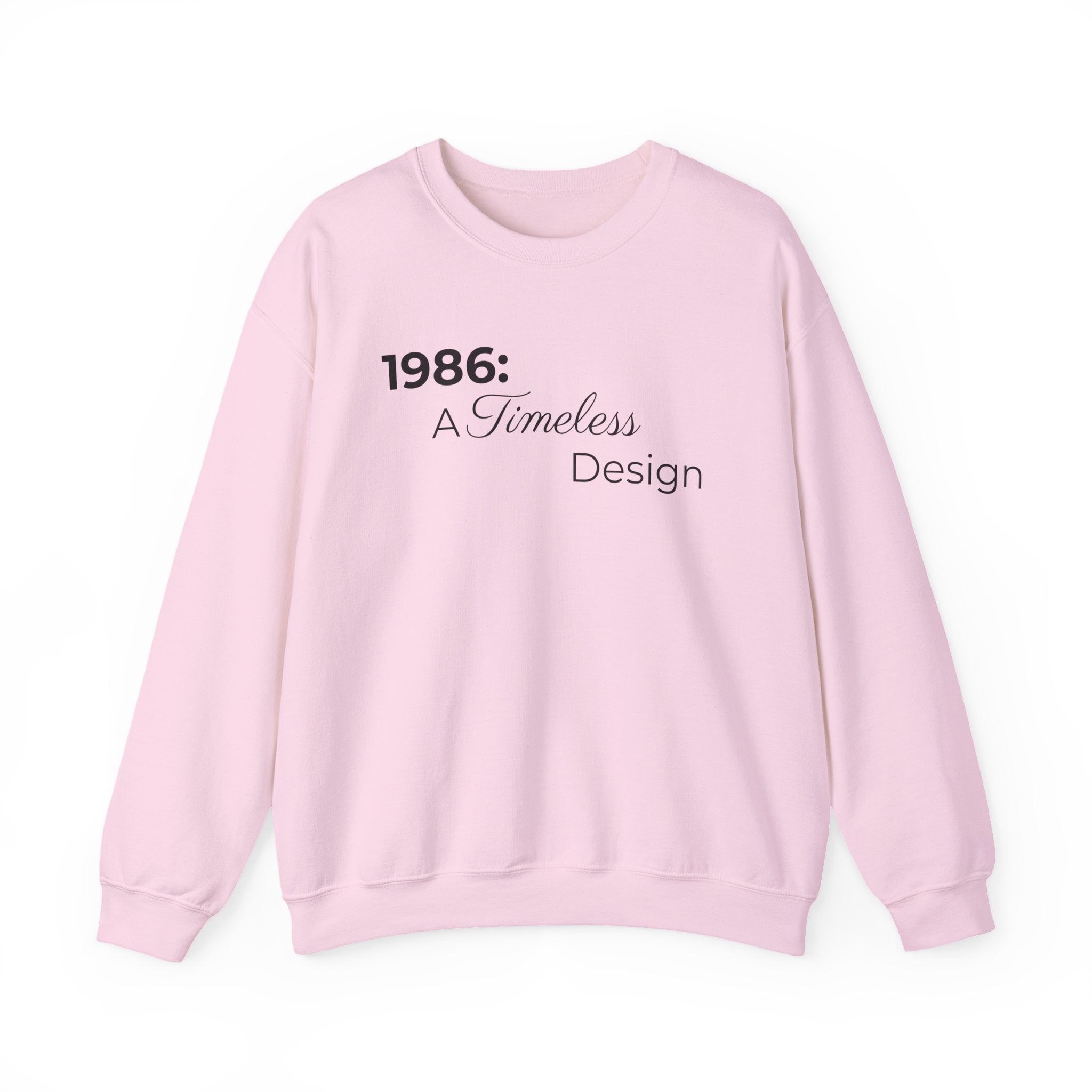 1986: A Timeless Design Sweatshirt