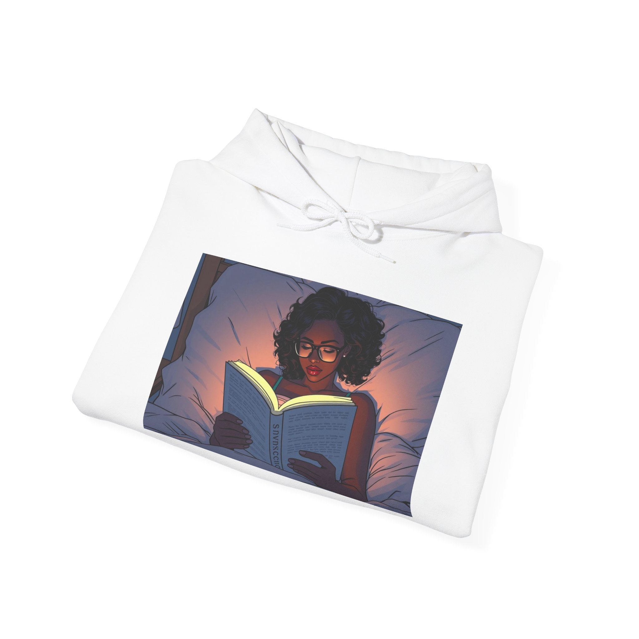 Reading Hoodie - "Approach Quietly" Cozy Booklover Pullover