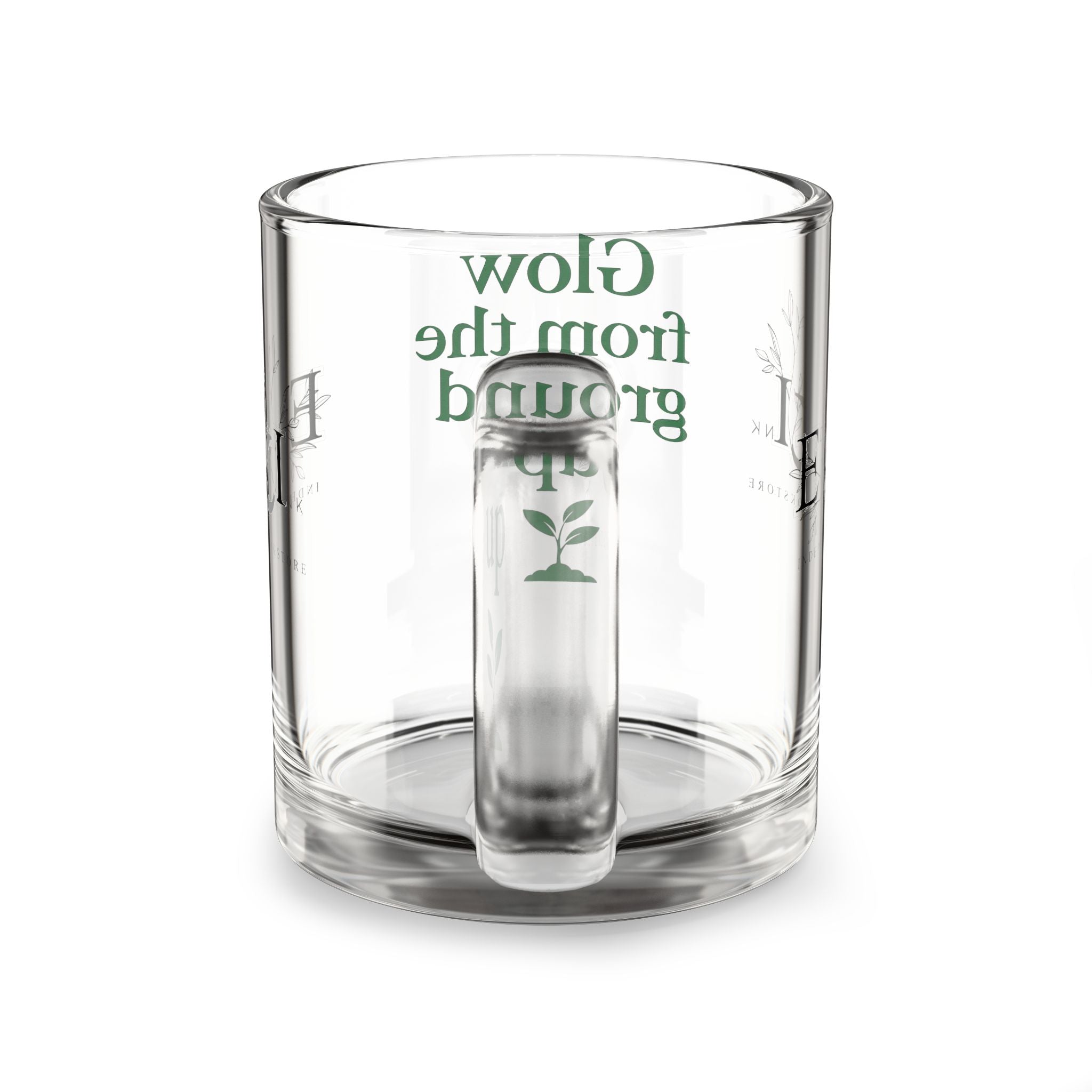 Inspirational Glass Mug, Perfect for Coffee, Tea, Gifts for Friends, Home Decor, Unique Wedding Favor