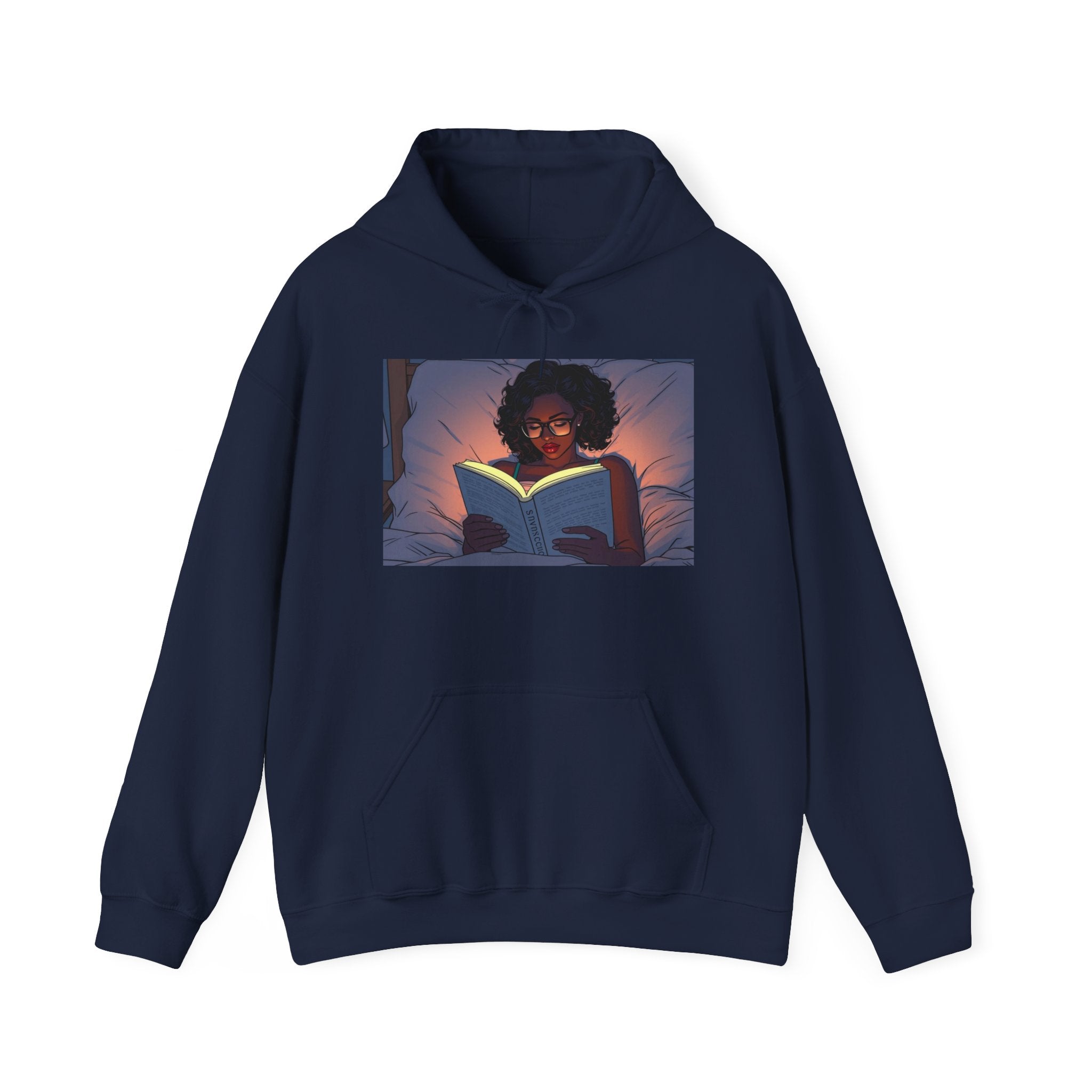 Reading Hoodie - "Approach Quietly" Cozy Booklover Pullover