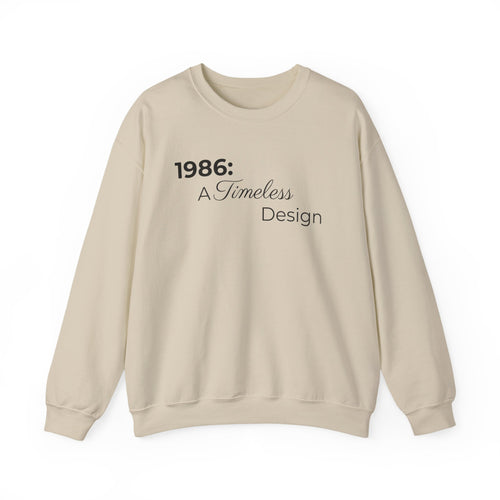 1986: A Timeless Design Sweatshirt