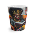 Regal Reading Latte Mug - Perfect Gift for Book Lovers, Coffee Enthusiasts, Queens, Home Decor, Unique Mug