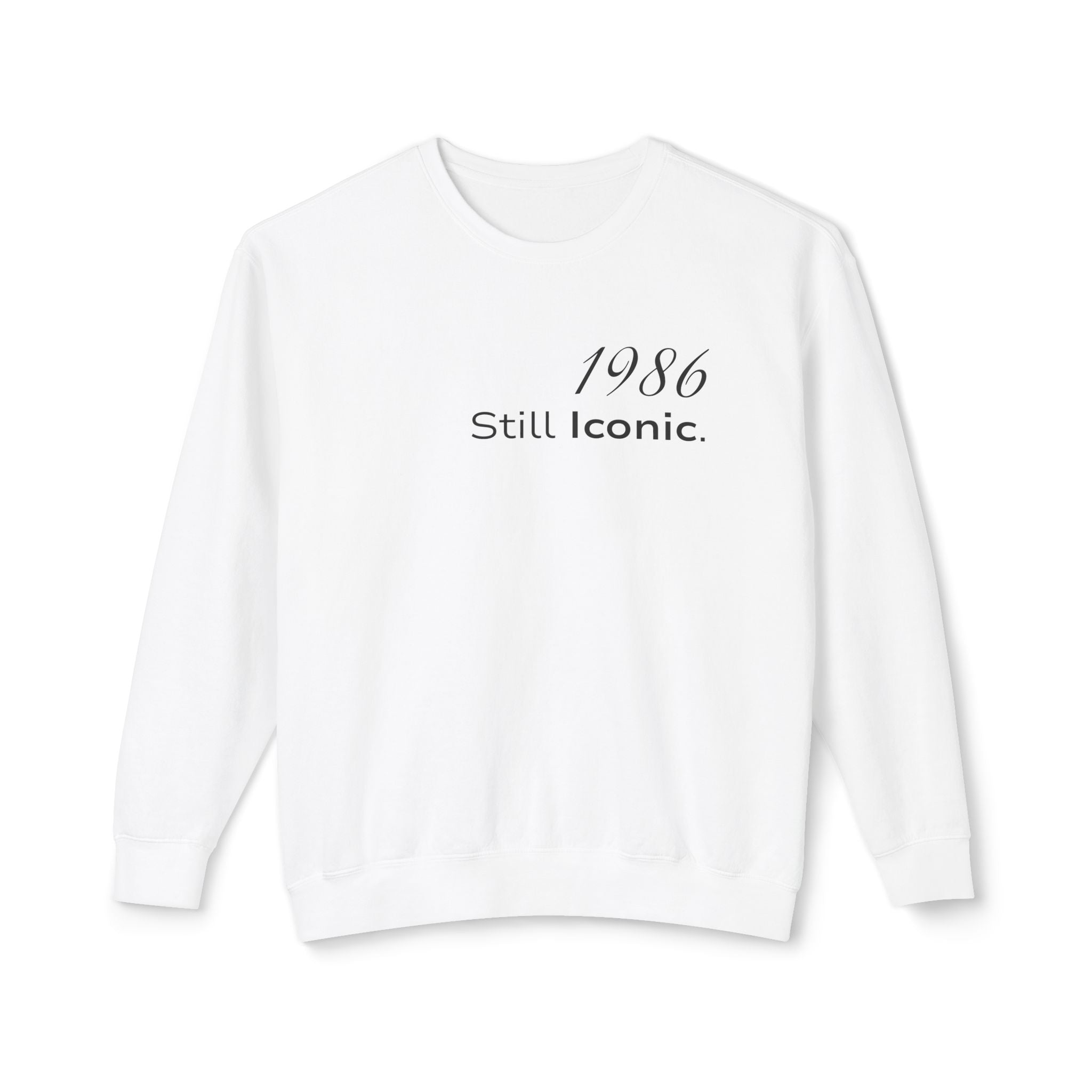 1986 Still Iconic Sweatshirt ‚Äî Retro Graphic Crewneck