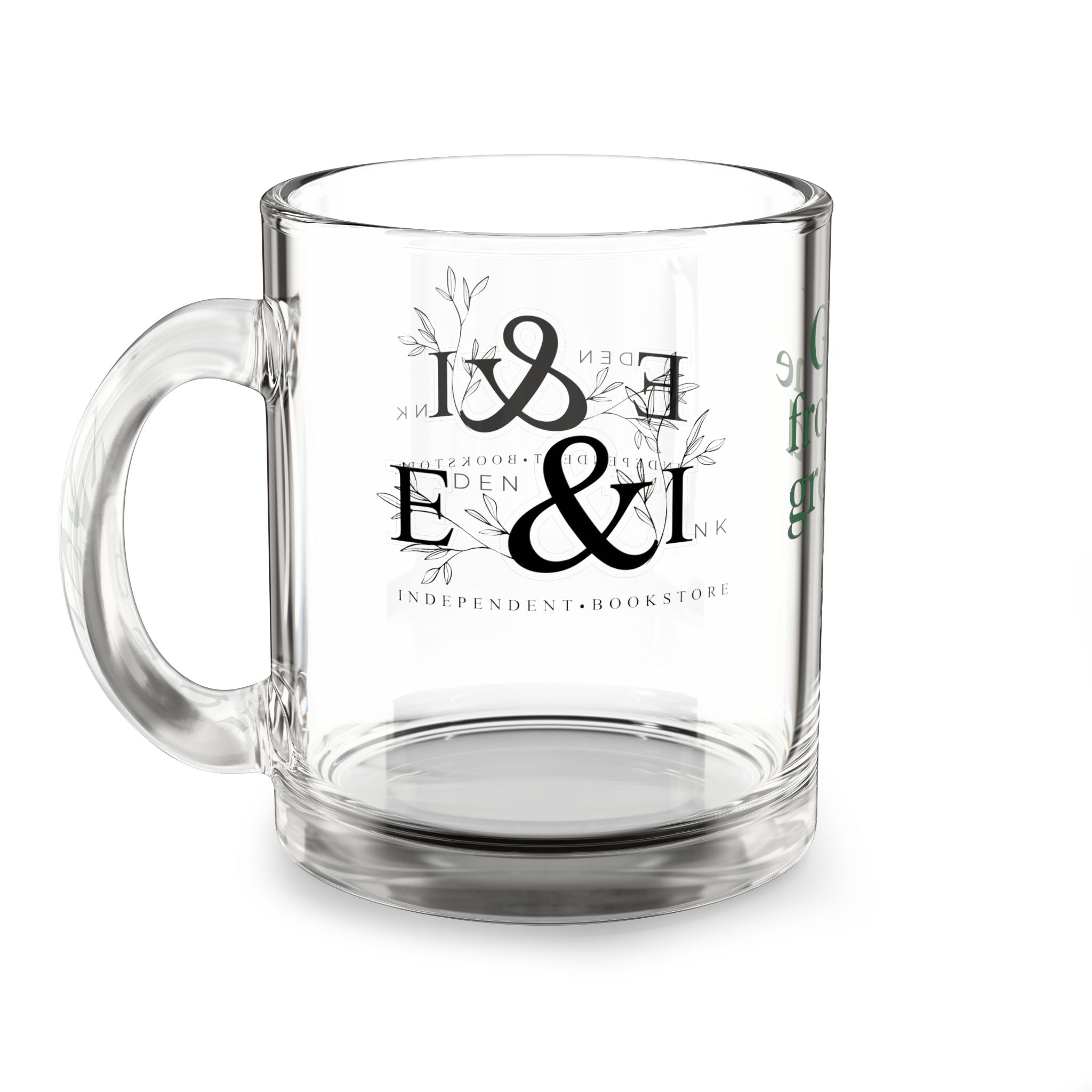 Inspirational Glass Mug, Perfect for Coffee, Tea, Gifts for Friends, Home Decor, Unique Wedding Favor