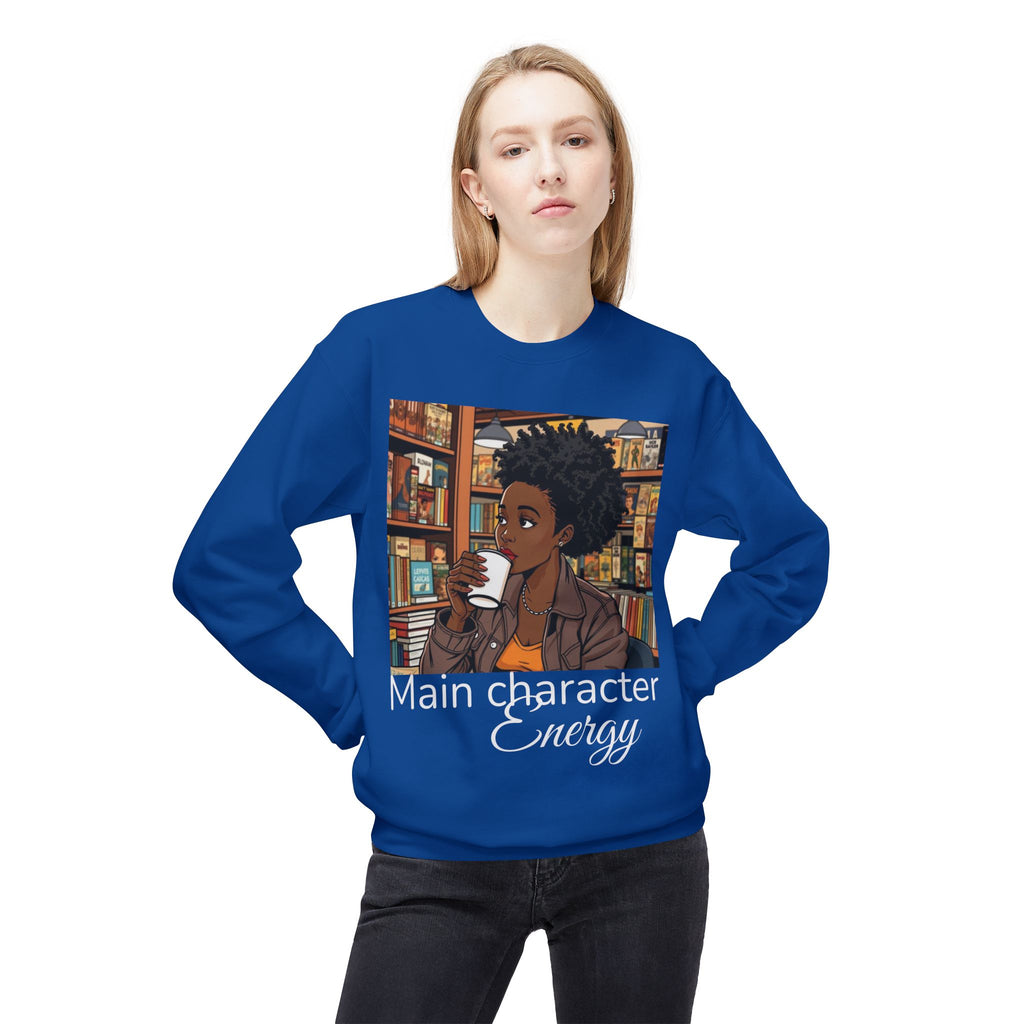 Cozy Illustrated Sweatshirt, Comfortable Crewneck for Book Lovers, Perfect Gift for Readers and Writers, Cute Cozy Wardrobe Essential, [...]