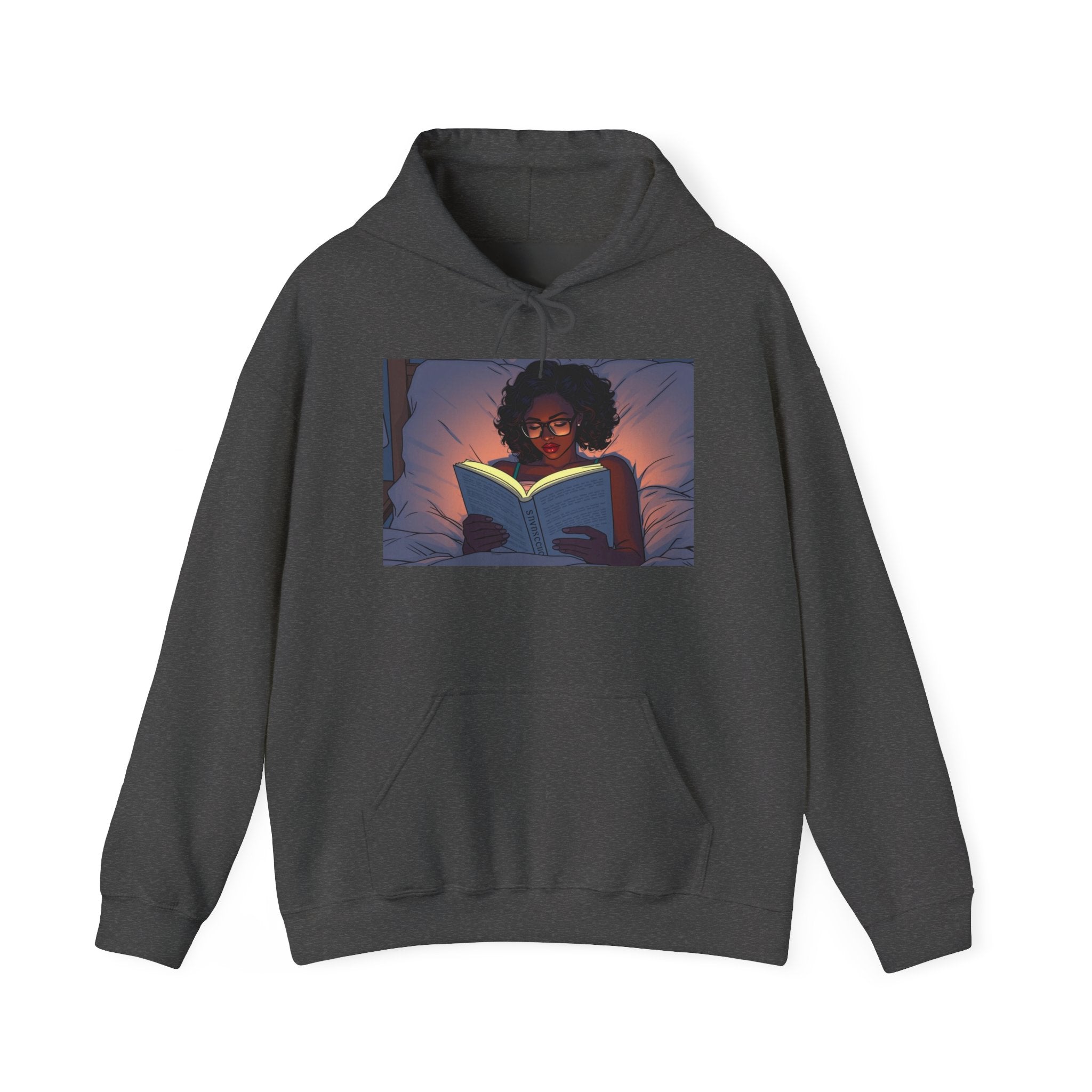 Reading Hoodie - "Approach Quietly" Cozy Booklover Pullover