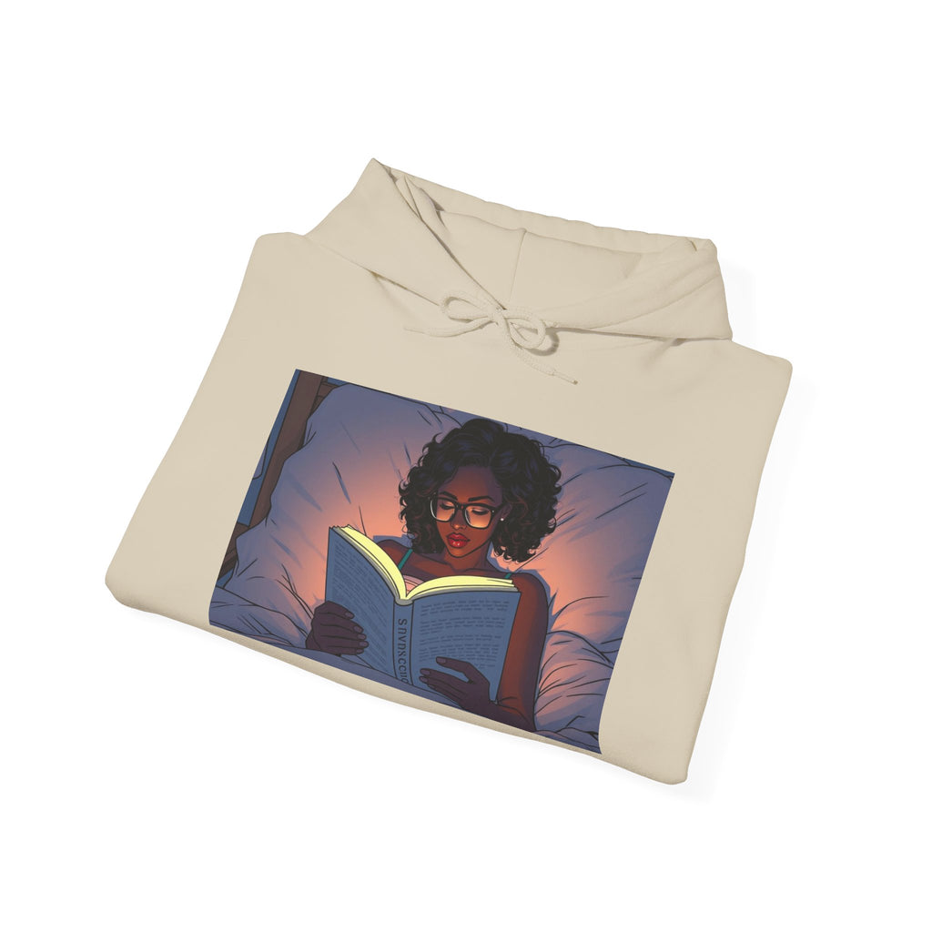 Reading Hoodie - "Approach Quietly" Cozy Booklover Pullover