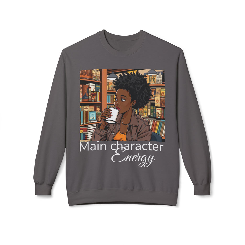 Cozy Illustrated Sweatshirt, Comfortable Crewneck for Book Lovers, Perfect Gift for Readers and Writers, Cute Cozy Wardrobe Essential, [...]