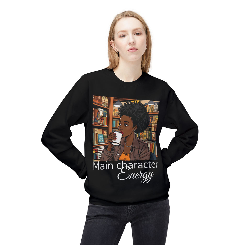 Cozy Illustrated Sweatshirt, Comfortable Crewneck for Book Lovers, Perfect Gift for Readers and Writers, Cute Cozy Wardrobe Essential, [...]